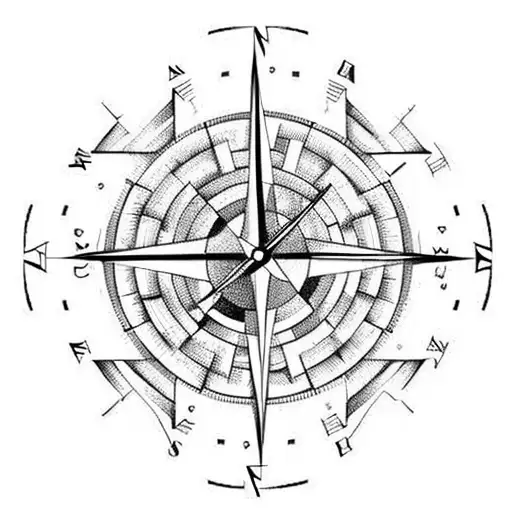 Compass Clock Maze