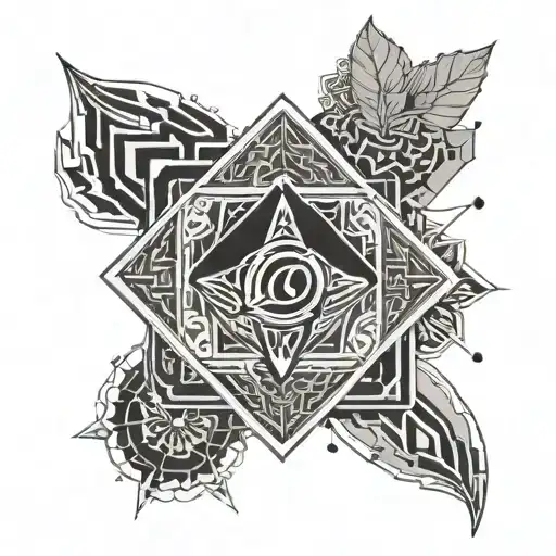 Small Black And Grey Camelian With Karma Written And The Number 44