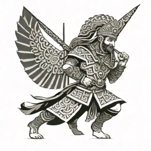 Ancient Iran Warrior