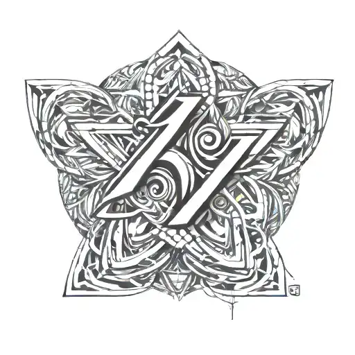 S And B Letters Infiniti Symbol