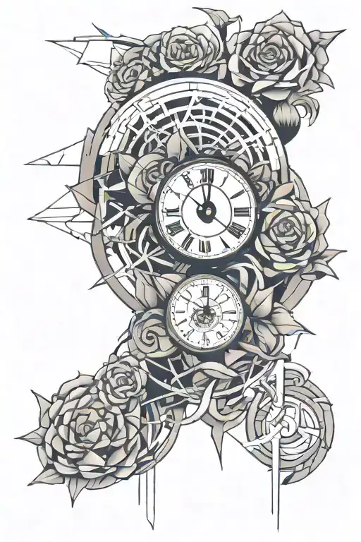 Wind Roses Clock Spirited Away