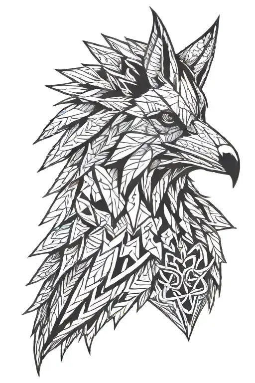 Wolfhead Bearhead Raven