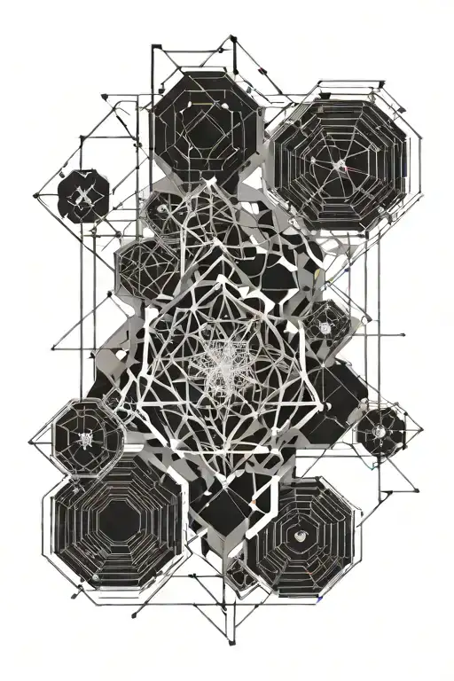 Geometric Self Growth Adhd Dopamine Chemical Structure