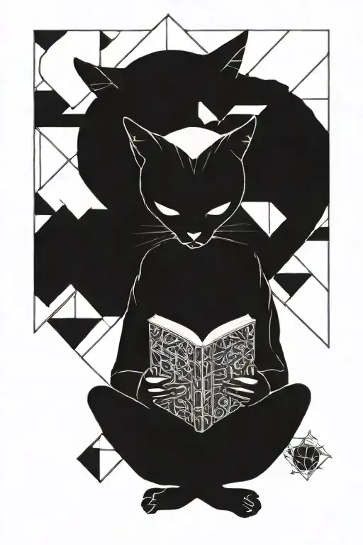 Reading And Cat Geometric