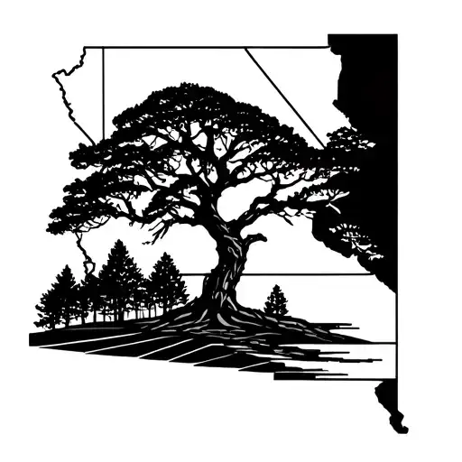 State Of California State Oakland Tree And
