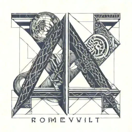 Text And Date Roman Numerals