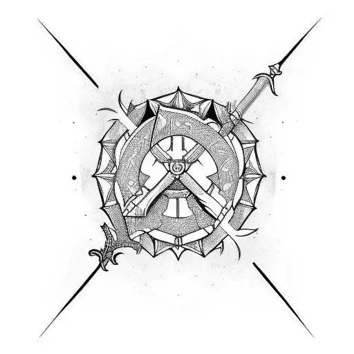 Broken Military Sword