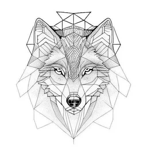 Half Wolf And Half Geometry