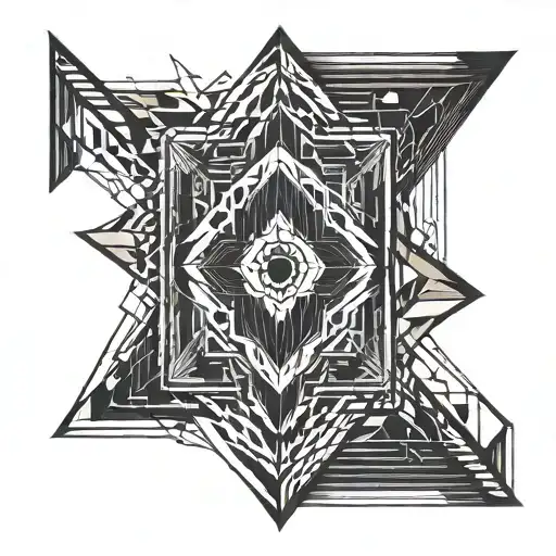 Poligonal Arrow Design