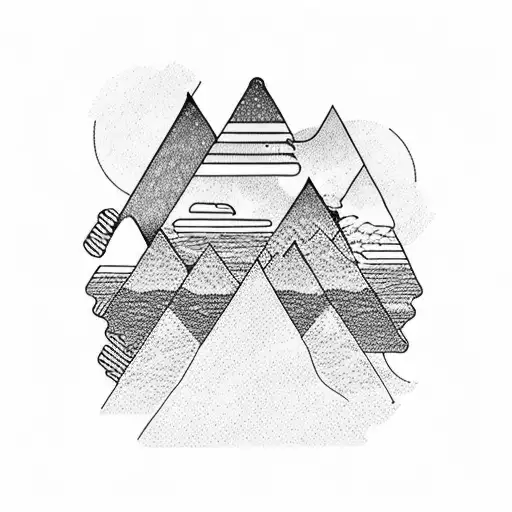 Mountains Hiking Sunset Trees Lakes Color