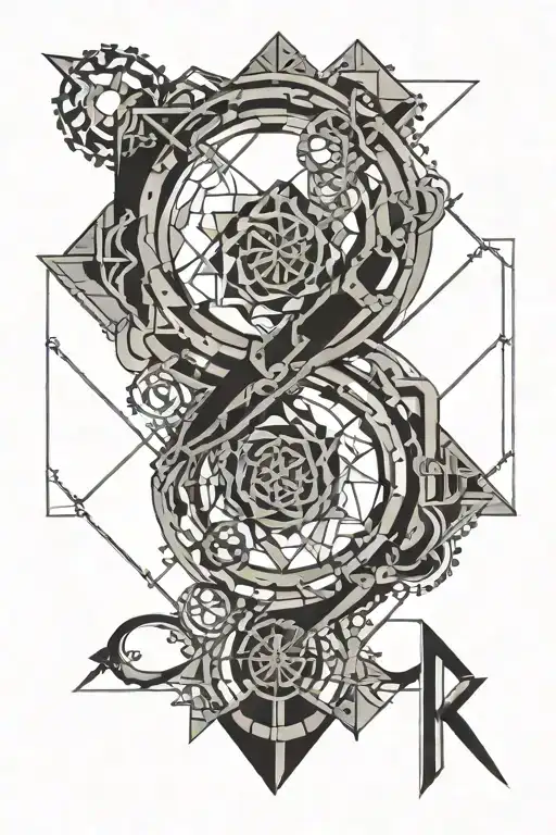 Rk With Infinity Symbol