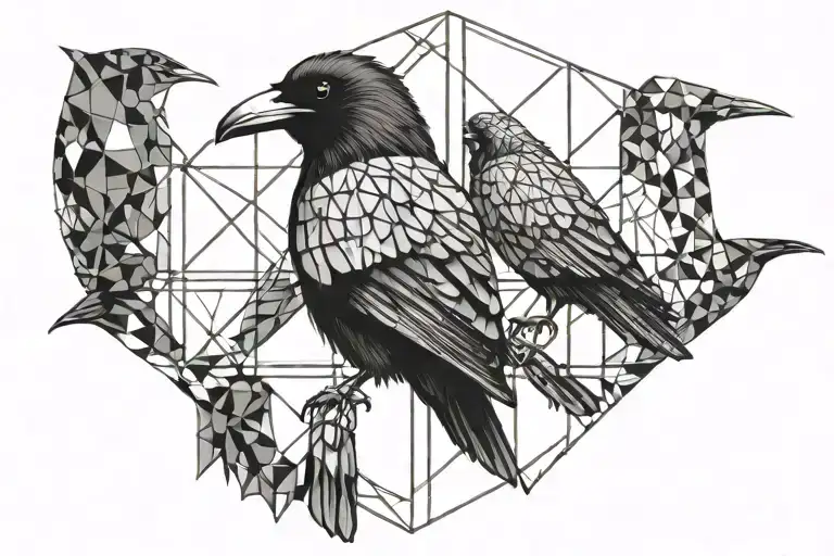 Raven In A Cage