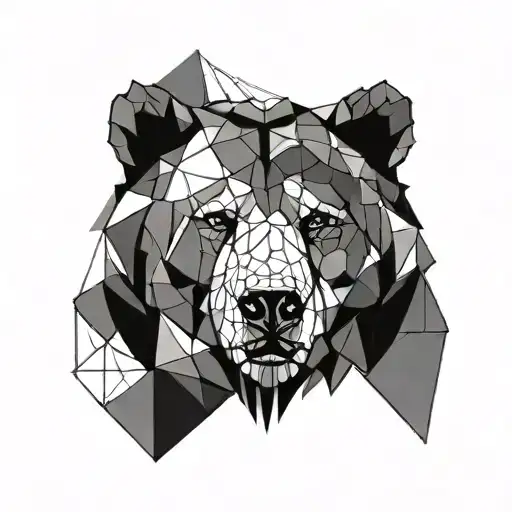 Bastract Bear Head