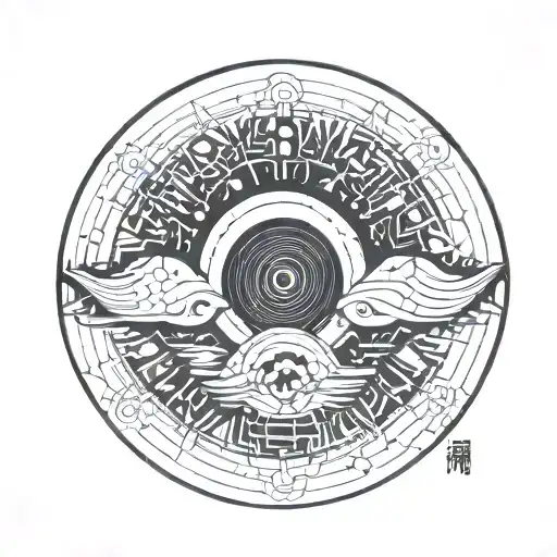 Piece Of Sushi Eclipsing The Sun