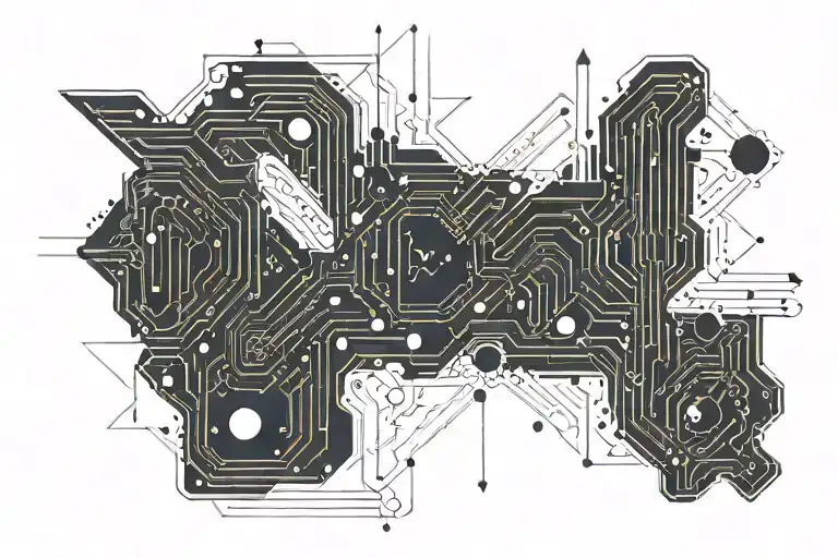 The Name Callen In Morse Code In Abstract Design Inspired