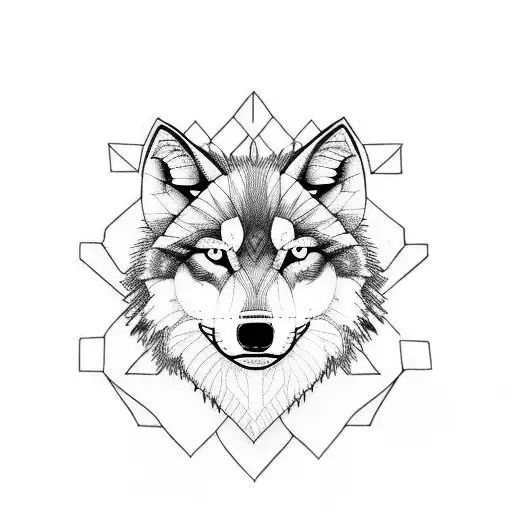 Small Black And White Wolf