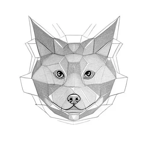 The Half Of A Red Pup Hood Face