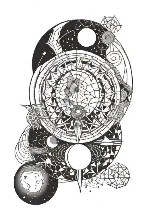 Mystic Moon Lines Universe