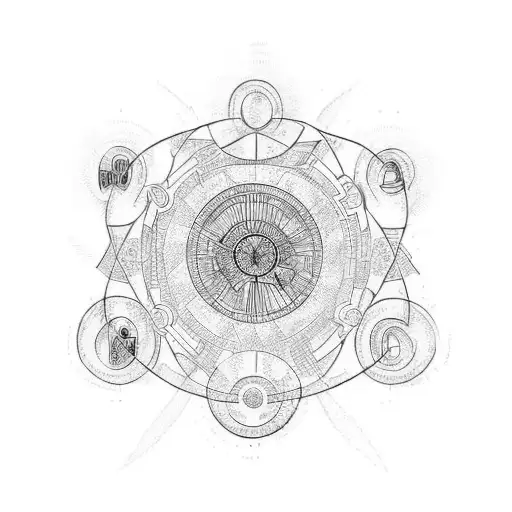 Man Come Into Circle Of Life Cycle