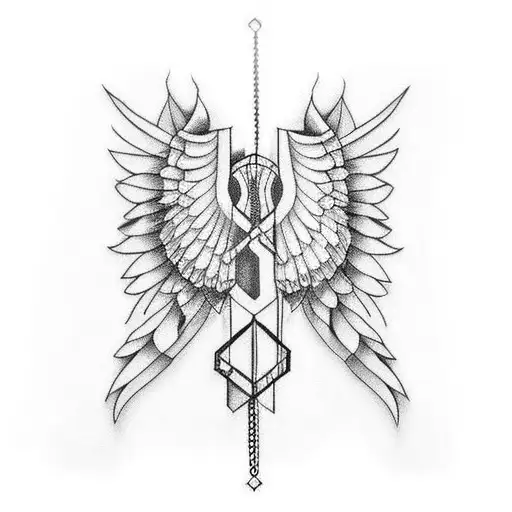 Wing With Wrap Around Chain