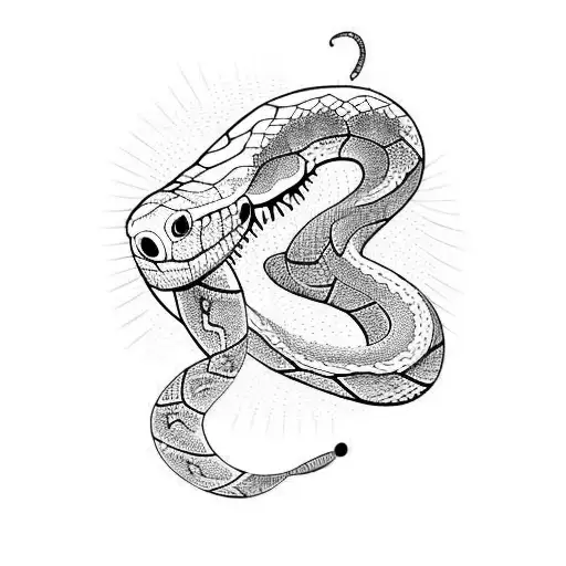 Snake With Semicolon