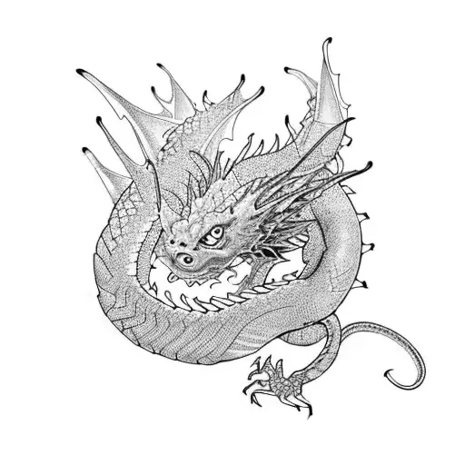 The Little Dragon Is Watching