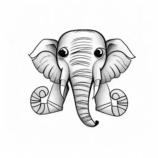 A Minimalist Elephant