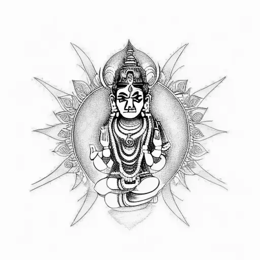 Hindu Gods All In One