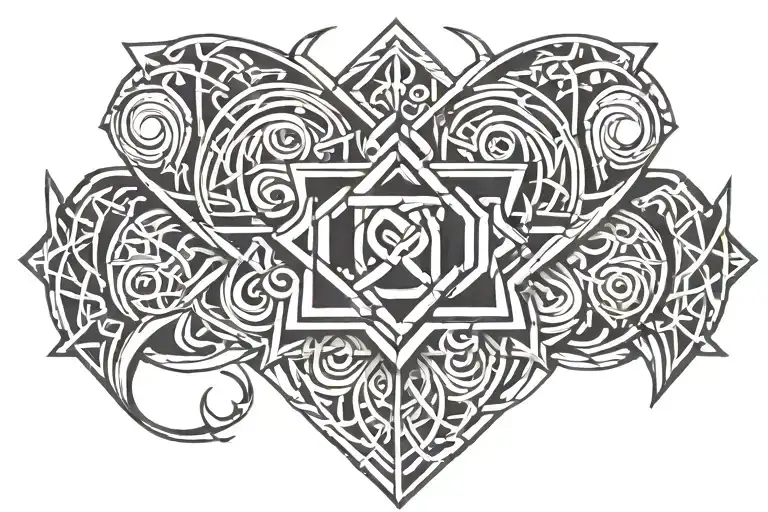 Triple Symbol Intertwined