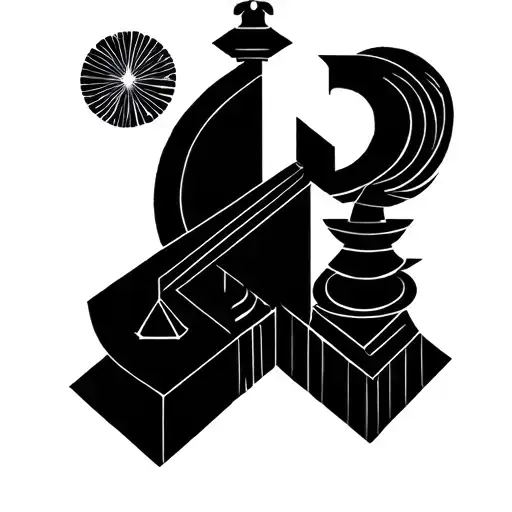 Minimalist Tattoo Chess And Science