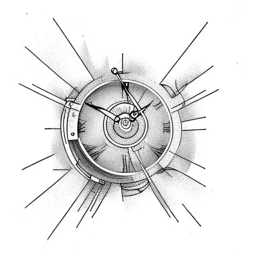 Clock Hand Half Broken