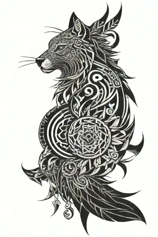 Nordic Tribal With Kumiko