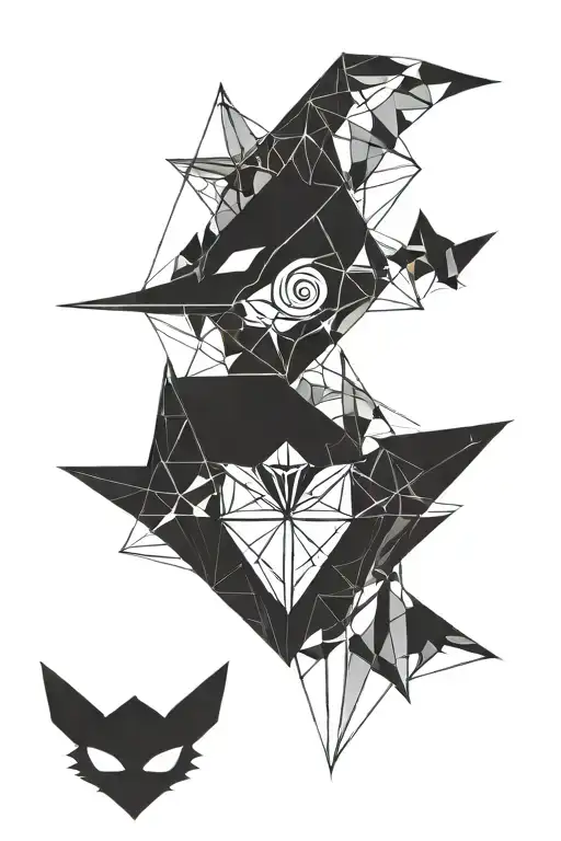 Ghotic Eyes And Haunter Pokemon