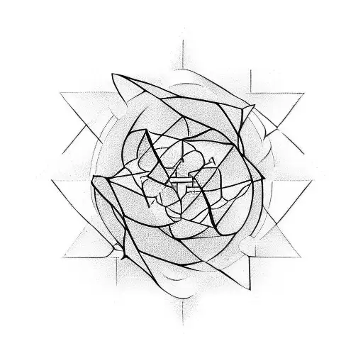 A Geometric Tattoo About Love And Programming In Javascript And Hard Working