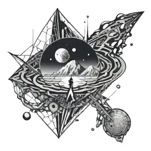 Spartain Looking At Alien Planet