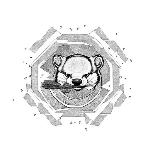 Honeybadger Eating Money