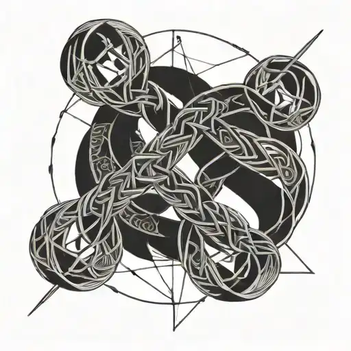 Shibari Infinity Symbol Intertwined