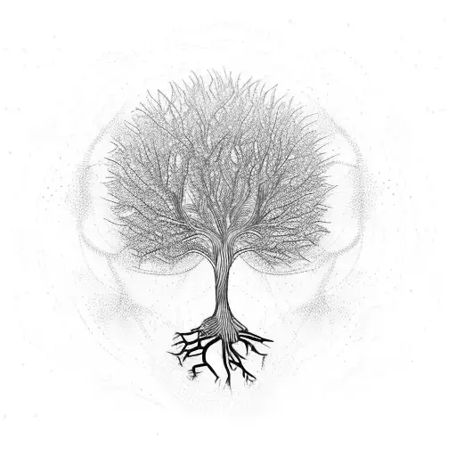 An Electronic Tree With Dates In Its Roots