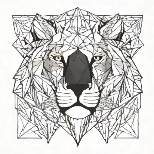 Love Single Line Tarreau And Lion