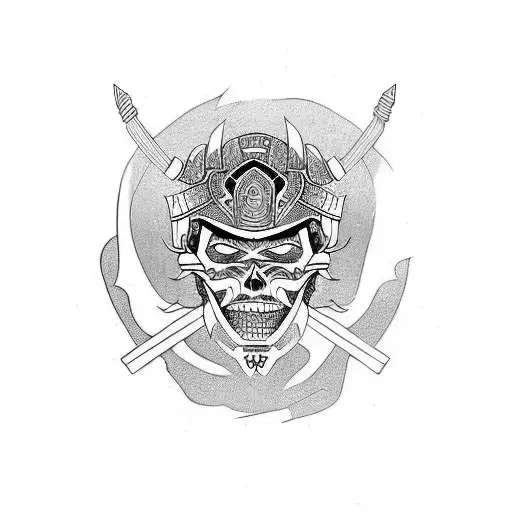 Samurai Skull