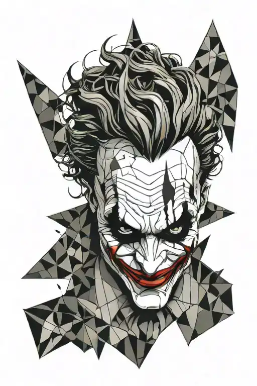 Joker Face Batman Knife