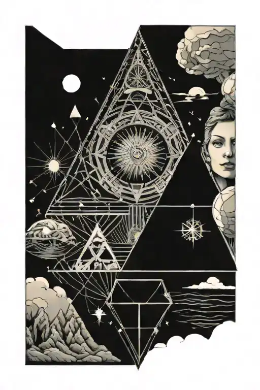 Sea Family Portrait Sky Eye Of Providence