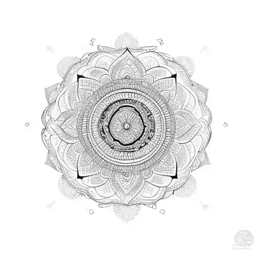 Peacock With Mandala