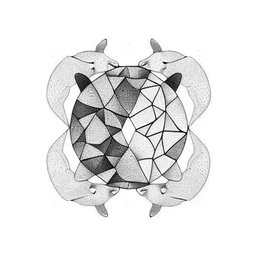 Bear And Fox Ying Yang