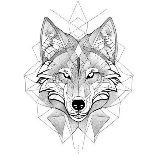 Arms Tatoo Wolf