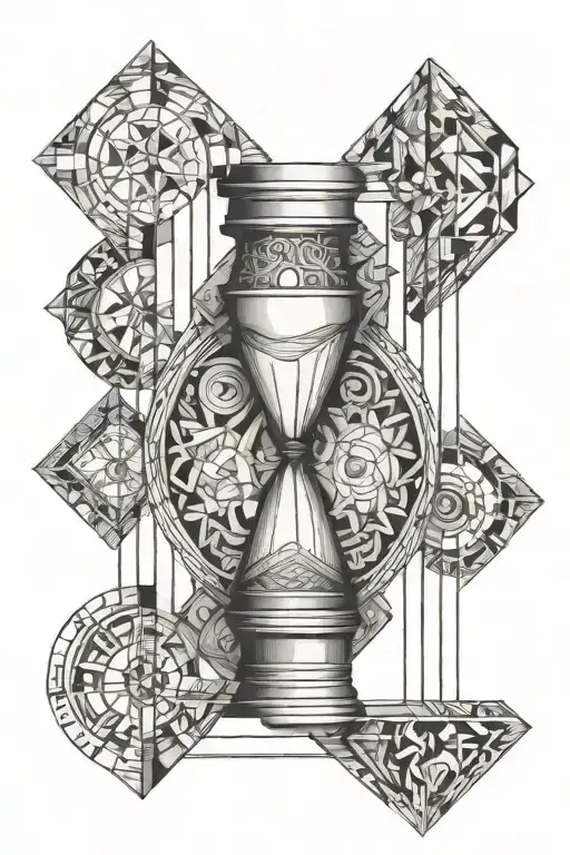 Father And Son Hour Glass