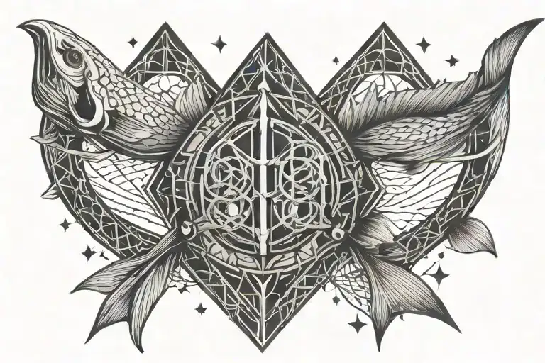 Always Tattoo Harry Potter And Symbol Fish