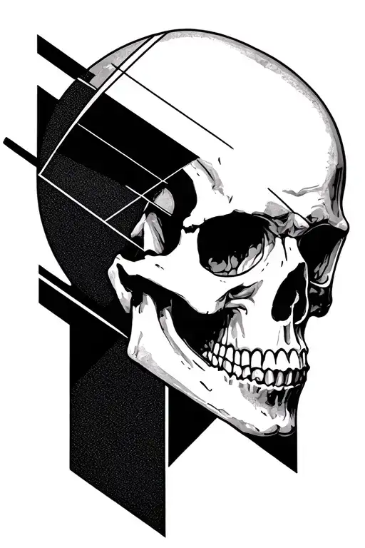 Minimalist Minimalist Skull