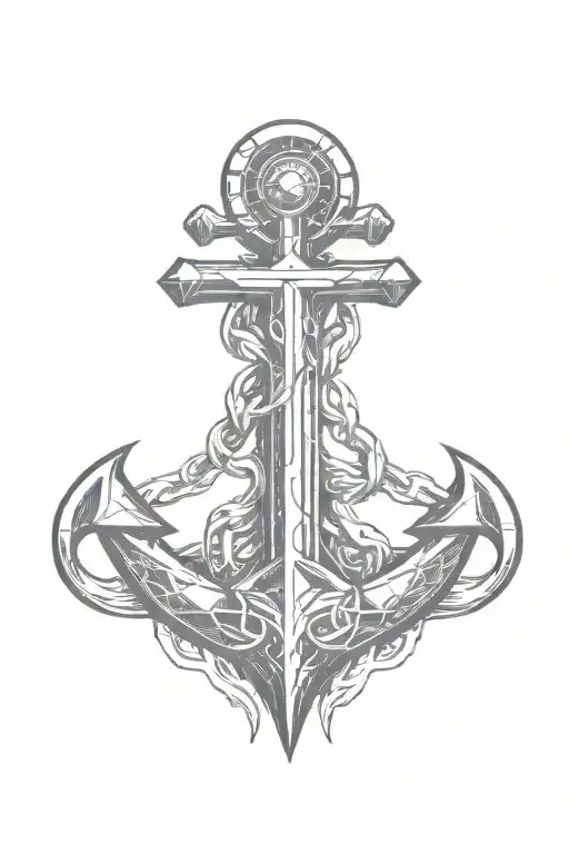 Johansson With Anchor And Flame