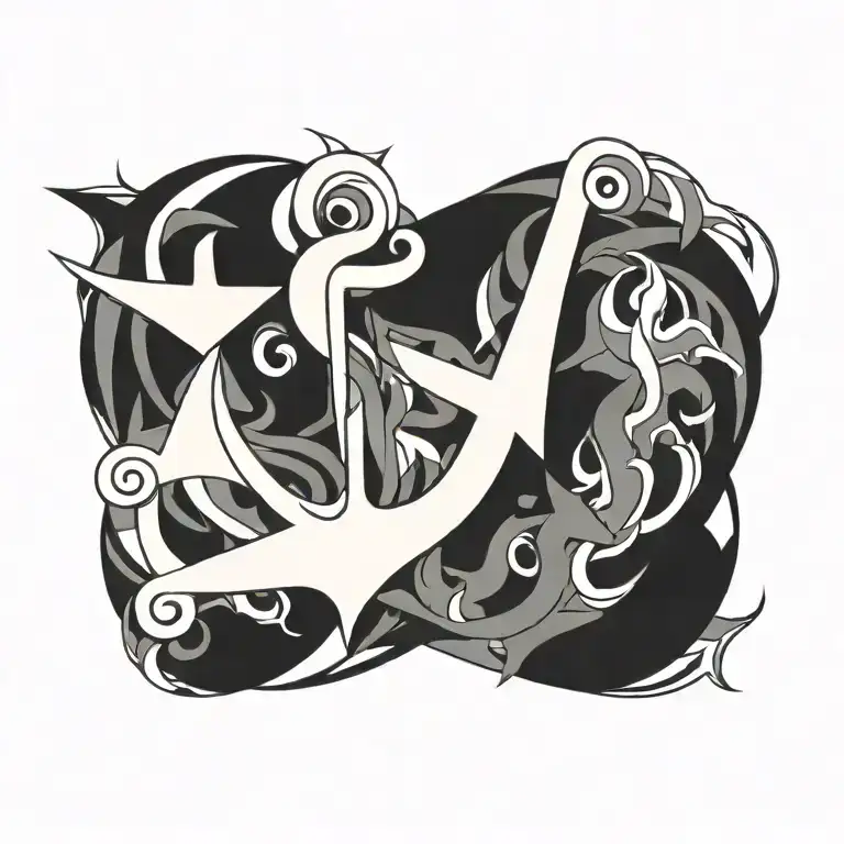 Johansson With Anchor And Flame